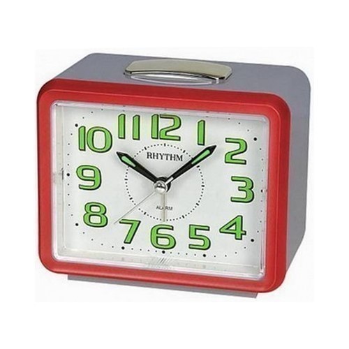 RELOJ DESPERT.RHYTHM CRF802NR01 ROJO